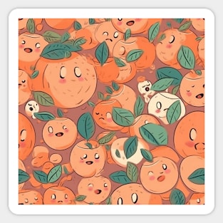 Surprised Peaches Sticker